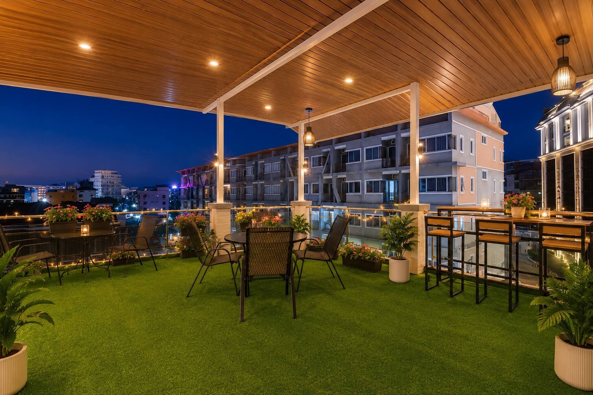 Udendørs spisemuligheder