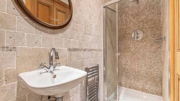 Shower, hair dryer