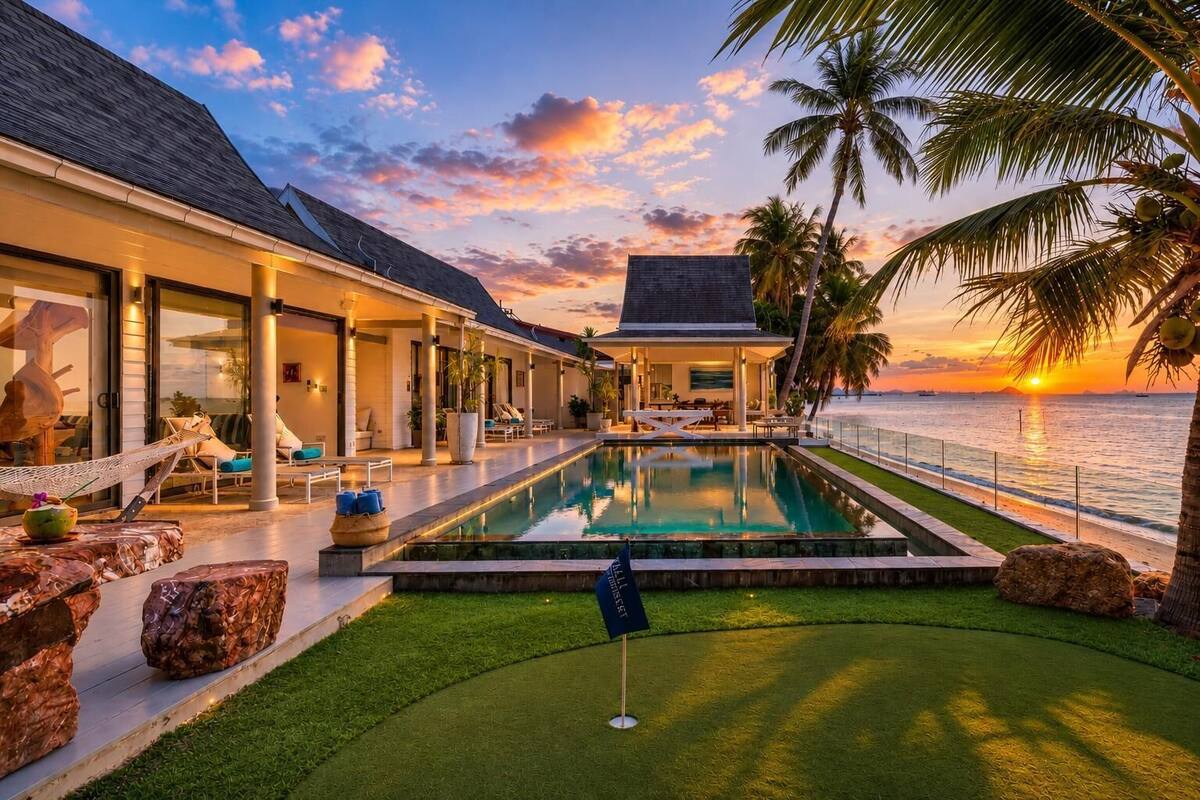Villa Deluxe, vista a la playa | Alberca | Alberca al aire libre