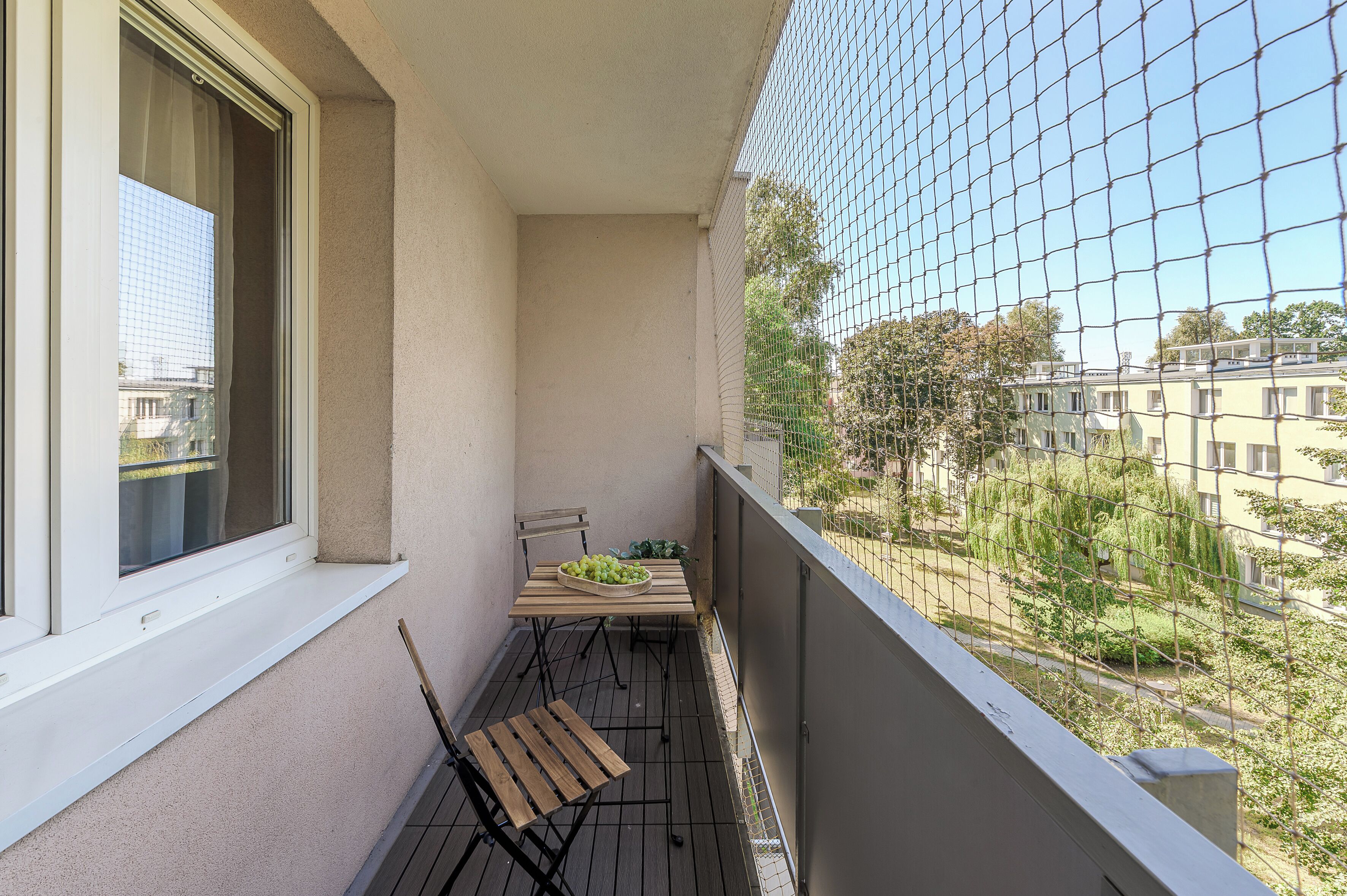 Appartement Classique, 2 chambres, vue cour intérieure | Balcon