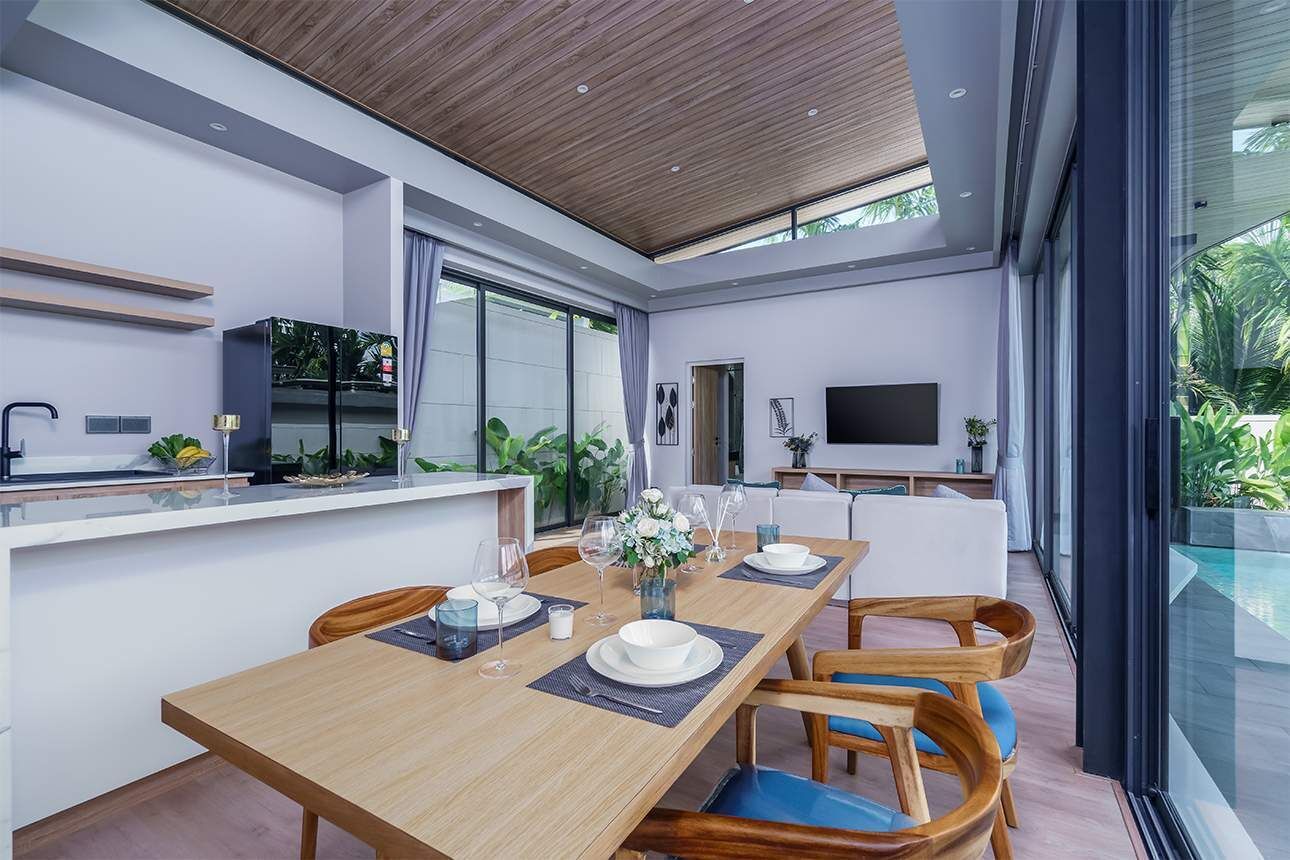 Villa Luxe, climatisation, vue piscine | Restauration