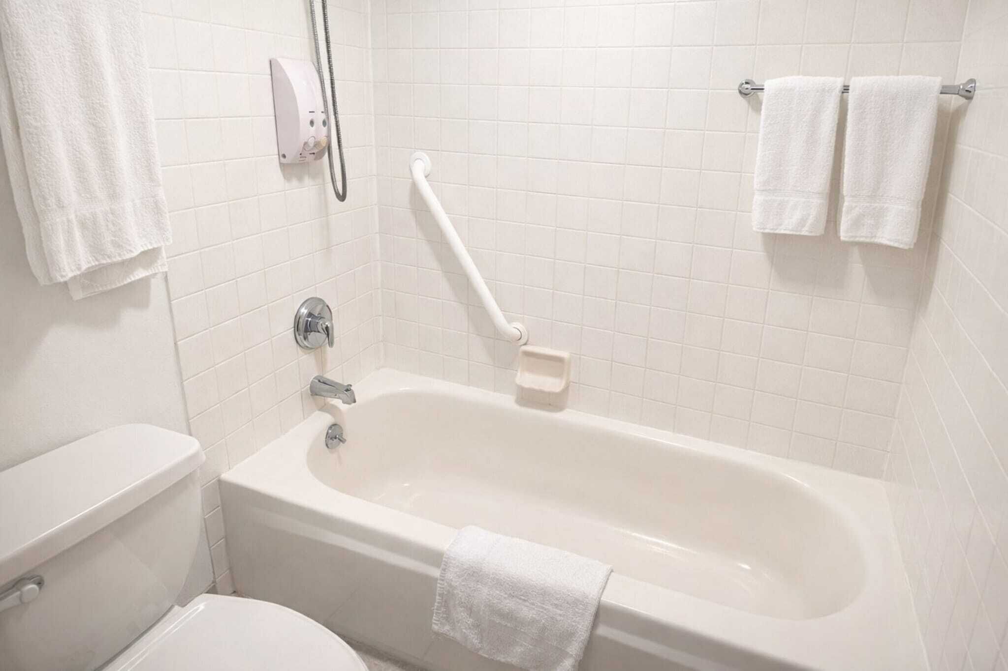 Shower, hair dryer