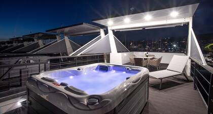 Traumhaftes Hausboot am Meer mit Terrasse und Whirlpool