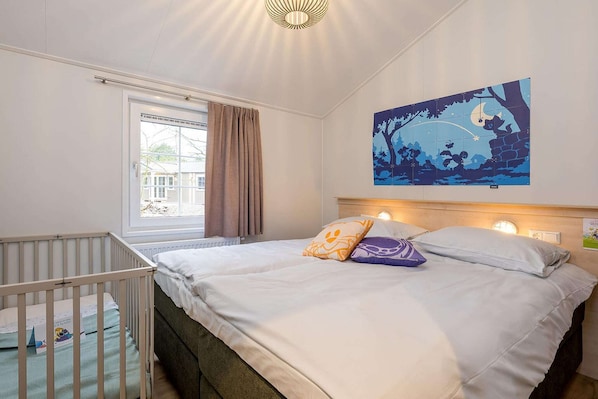 3 habitaciones, cuna de viaje y wifi gratis 