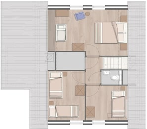 Floor plan - Villa in Hoogerheide with private terrace (Hoogerheide)