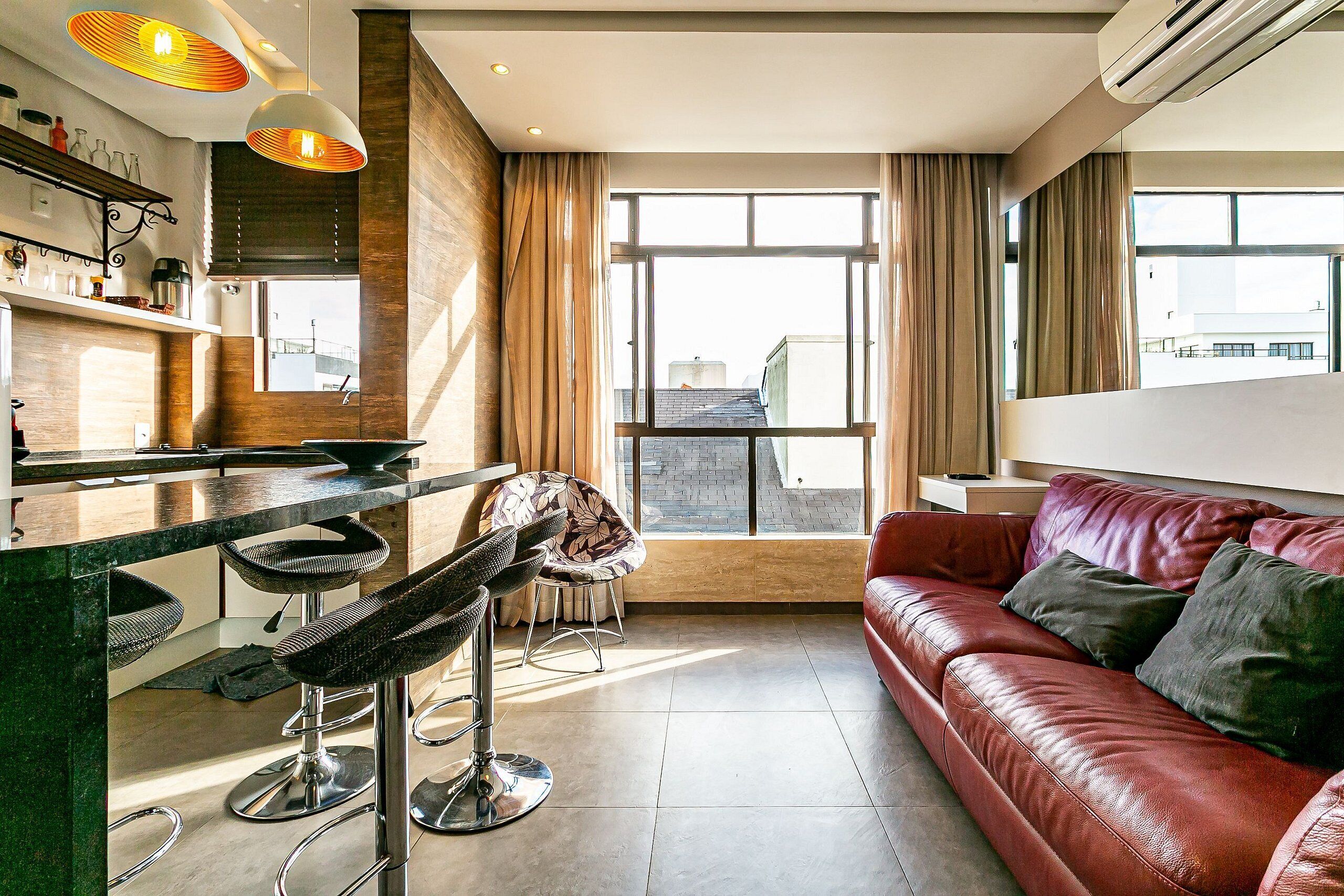 Basic Apartment | Living area | 40-inch TV with digital channels