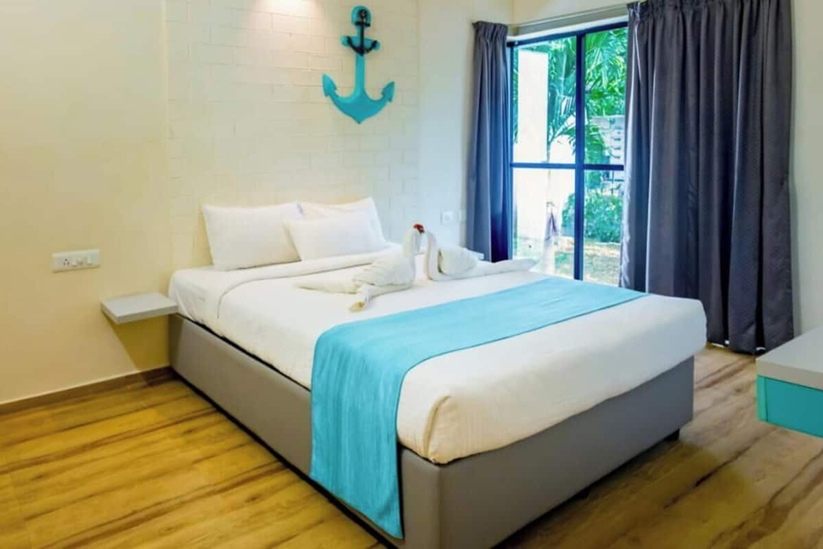 Villa superior | Ropa de cama hipoalergénica, escritorio, camas extra y wifi gratis 