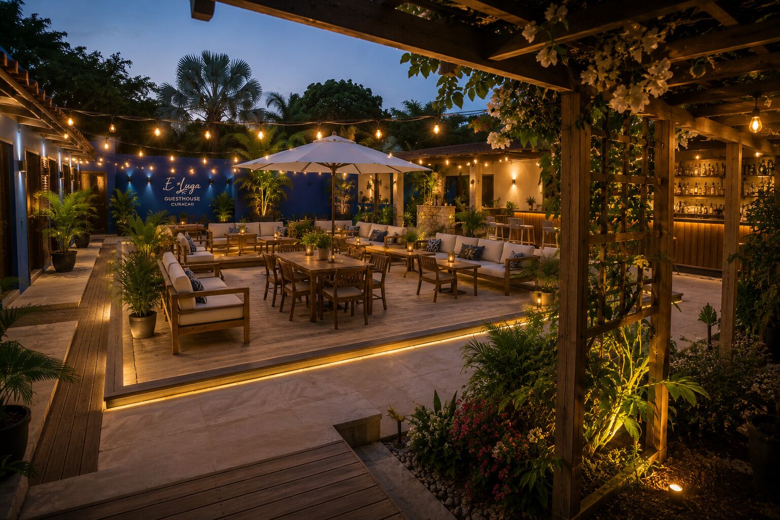 Restaurante al aire libre