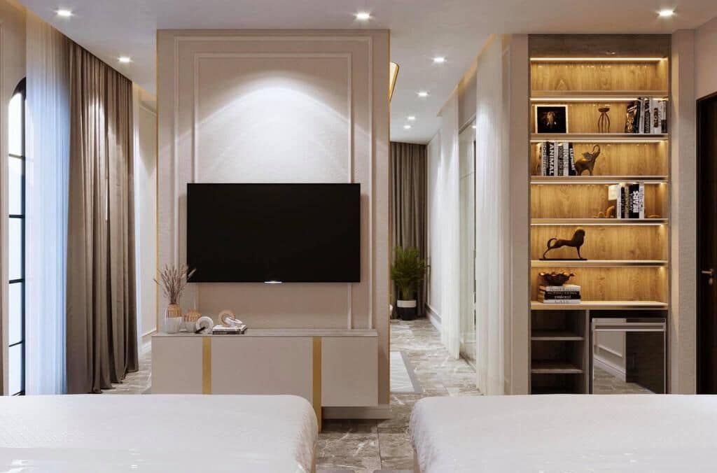 Dormitorio compartido, balcón, vistas a la ciudad | Wifi gratis