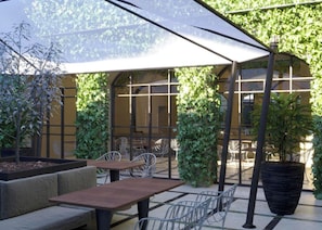 Entrée de l’hébergement