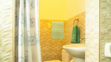 Shower, towels