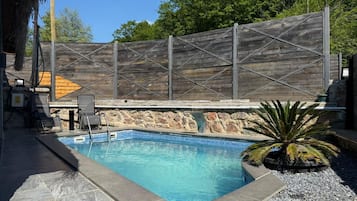 Romantisches Bungalow, eigener Pool, Gartenblick | Pool