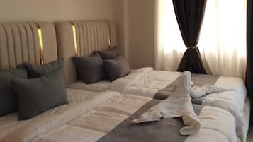Luxury Double or Twin Room, City View | Desk, laptop workspace, blackout drapes, WiFi (free)