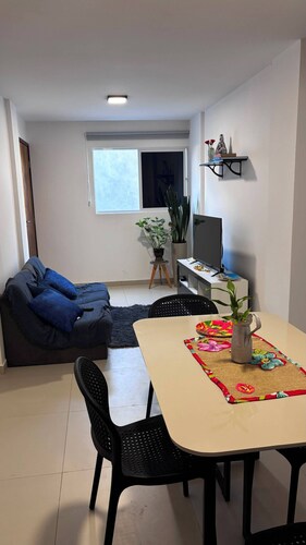 Well-located rooftop apartment in Olinda.