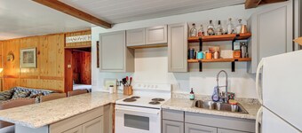 Long Lake Getaway w/ Dock & Hot Tub in Bigfork