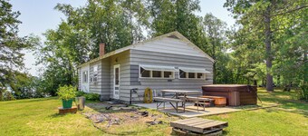 Long Lake Getaway w/ Dock & Hot Tub in Bigfork
