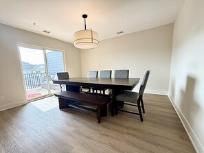 Dining - Refined Coastal Condo with Pool near Beach (Rehoboth Beach)
