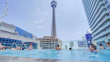 Seasonal outdoor pool