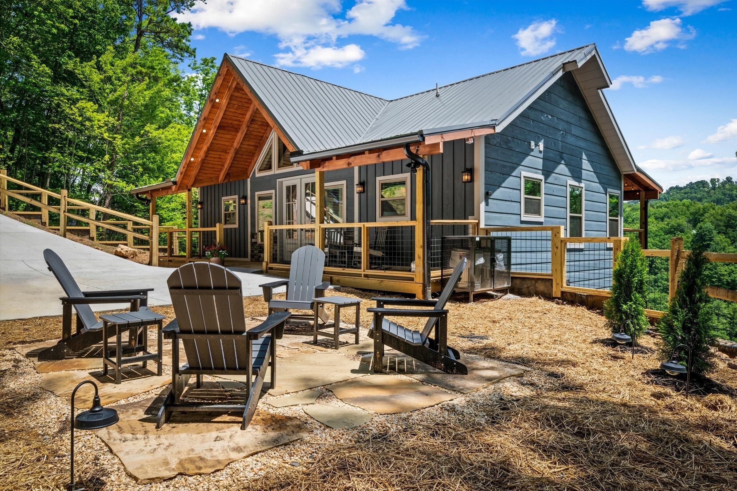 Cabin, 3 Bedrooms | Terrace/patio