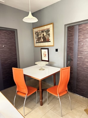 Dining - Beachside Studio with a Curated Library (P32W+99C Prampram)