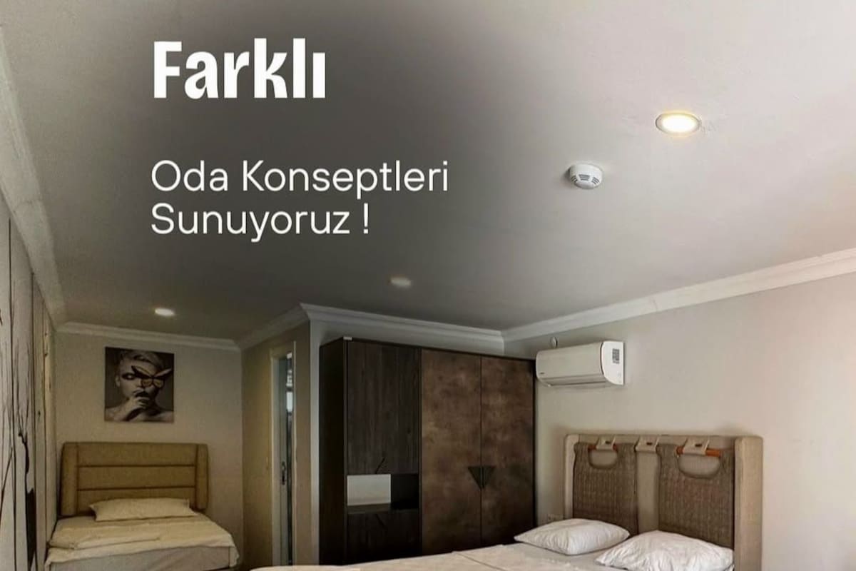 Family Triple Room, Balcony, Garden View