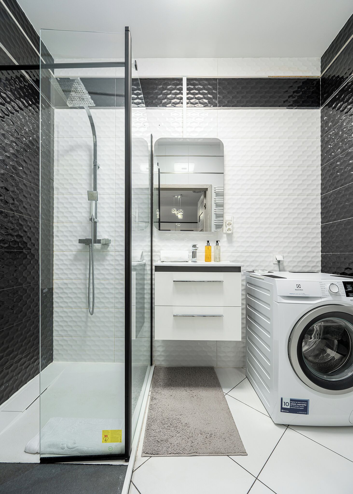 Departamento, balcón, vista a la ciudad | Baño