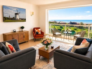 Living area - Great Modern Sea View Apartment (Lytham St Annes)