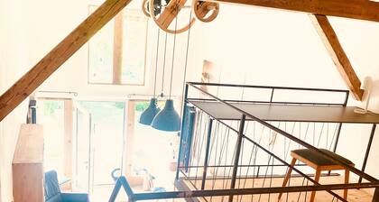 Apartment “Zur Alten Scheune II” with Terrace, Garden, and Wi-Fi