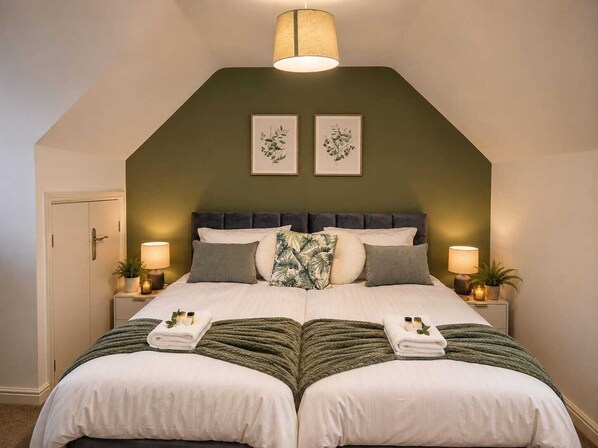 Wifi gratis y ropa de cama 