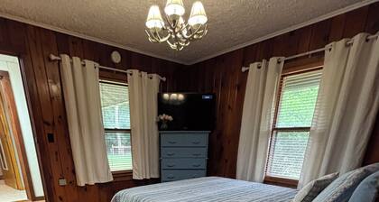 3-bed historical lake home on trophy record fishing Thornapple Lake Nashville MI