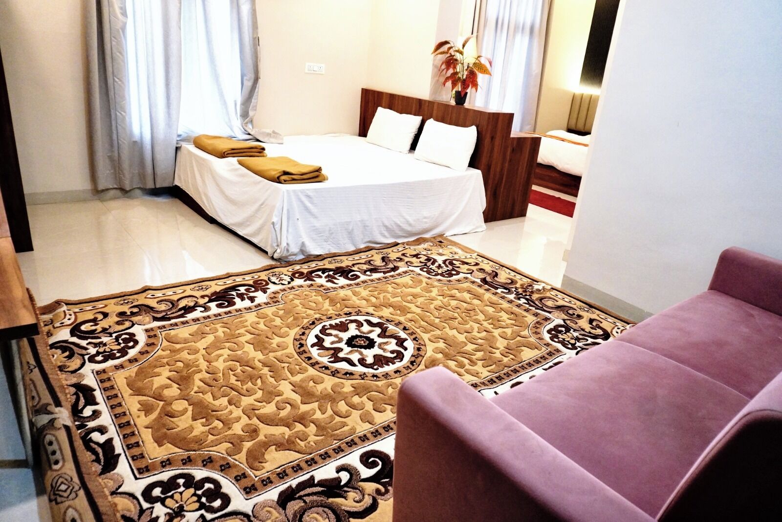 Draps fournis