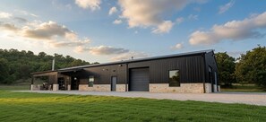 Exterior - Ranch West - Luxury Barndominium on Large Acreage, Fishing & Peaceful Views (Graham)