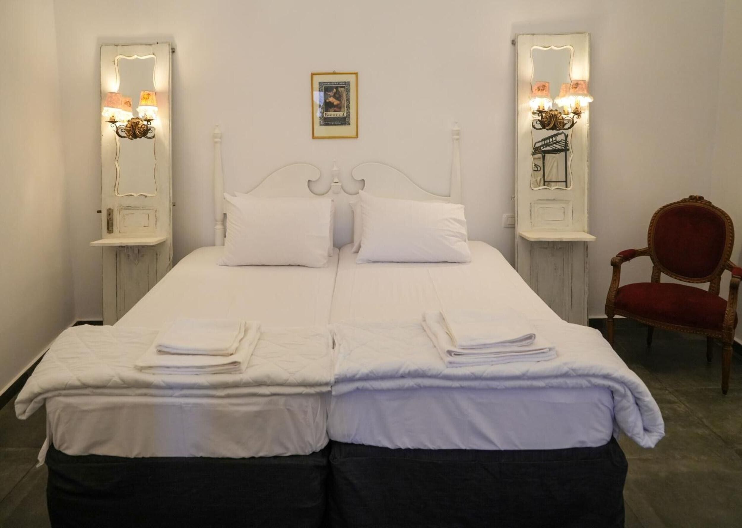 2 slaapkamers, een strijkplank/strijkijzer, wifi, beddengoed