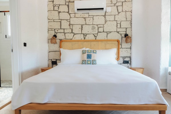 Habitación doble Deluxe, vista al jardín | Wifi gratis