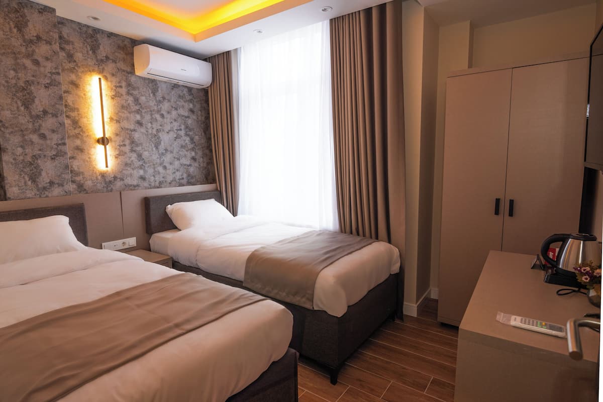 Standard Twin Room, City View | View from room