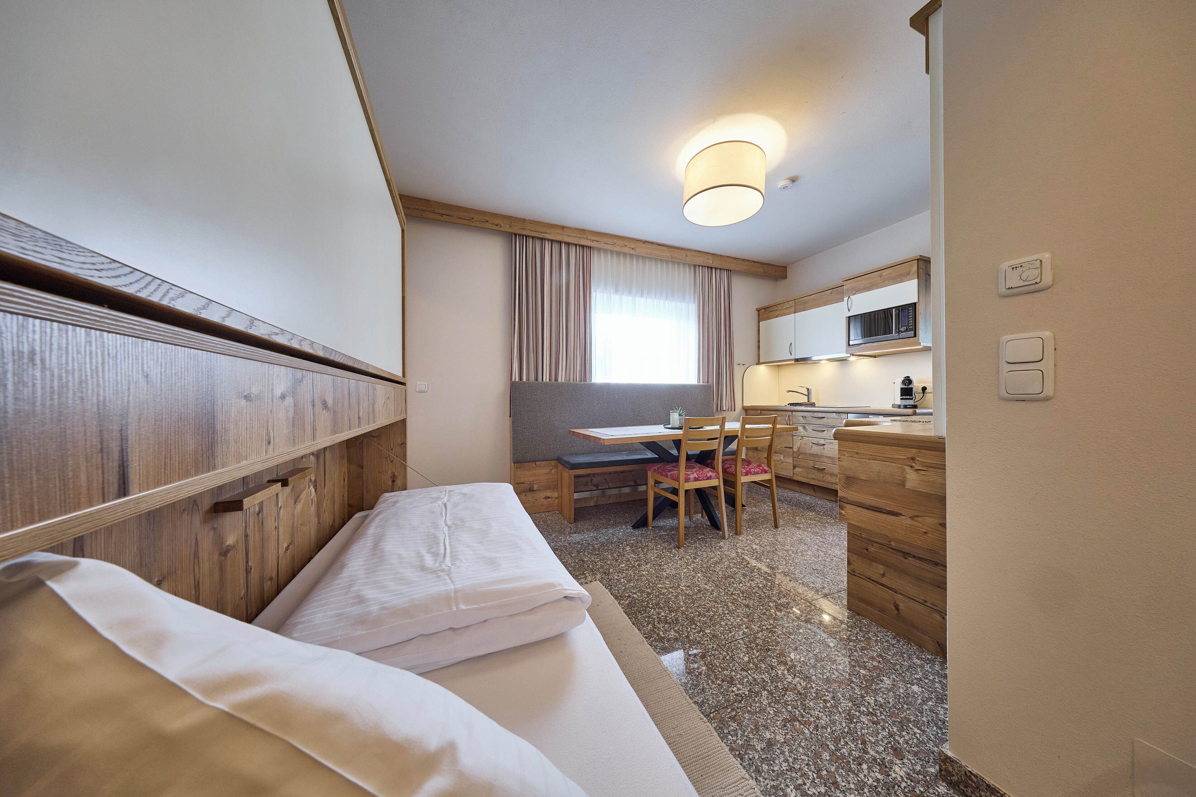 Apartamento conforto, 2 quartos, vista para a montanha | Área de estar