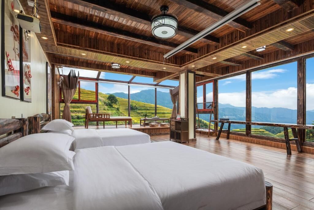 Luxury Twin Room, Balcony, Mountain View | Blackout drapes, soundproofing, WiFi (free)