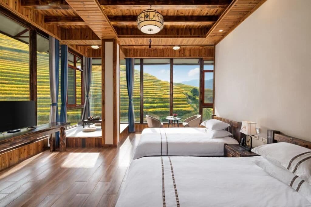 Superior-Zweibettzimmer, Bergblick