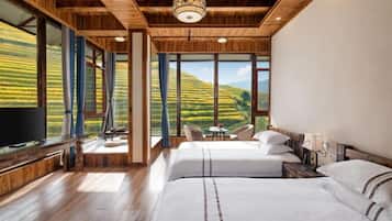 Superior-Zweibettzimmer, Bergblick