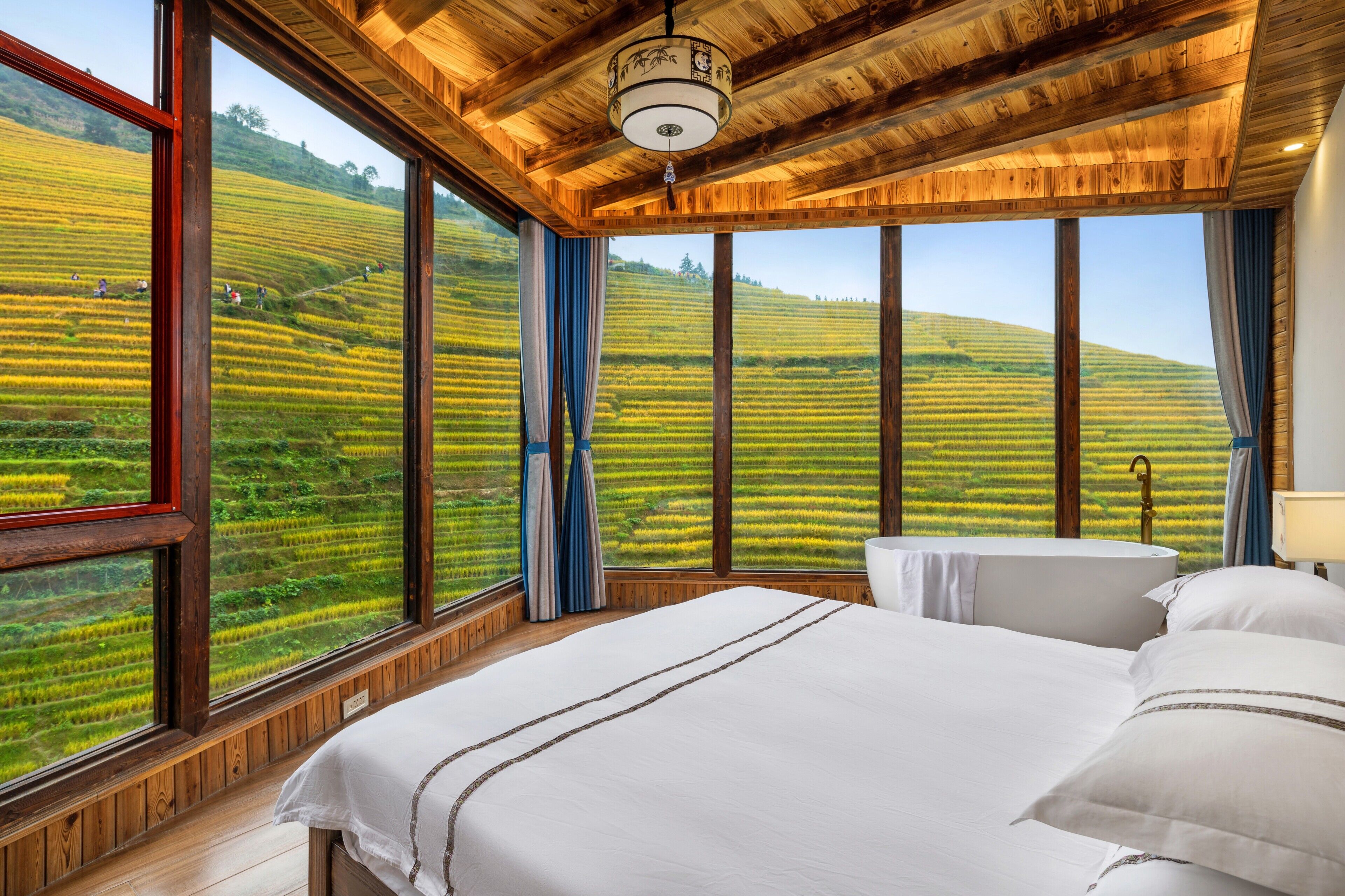 Sviitti, parveke, vuoristonäköala | Pimennysverhot, äänieristys, ilmainen Wi-Fi
