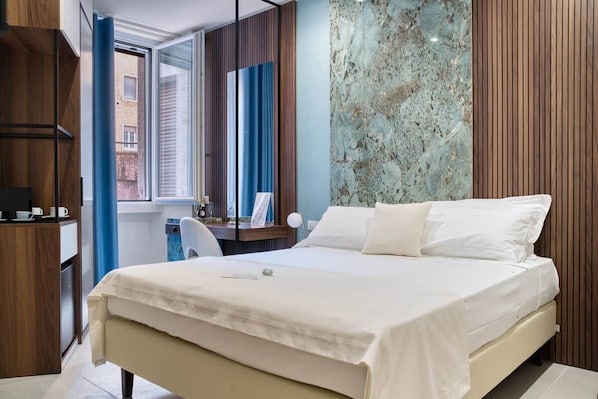 1 Schlafzimmer, Zimmersafe, Schreibtisch, kostenloses WLAN