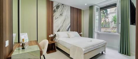 1 Schlafzimmer, Zimmersafe, Schreibtisch, kostenloses WLAN