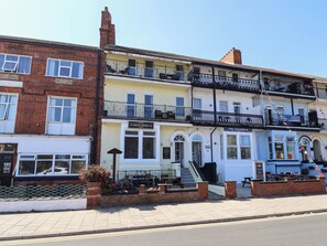 A multi-story building with a ground-floor restaurant named 'The Stitches.' - The Skegness Hotel (Skegness)