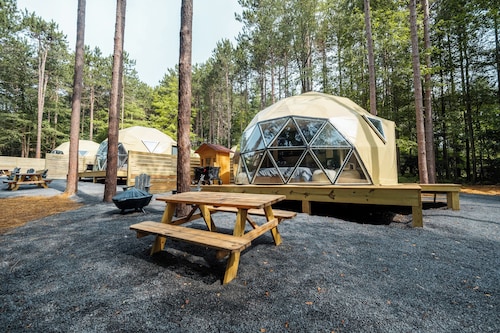 Beehive Domes at Bumblebee Campground