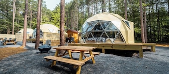 Beehive Domes at Bumblebee Campground