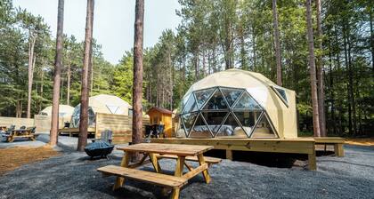 Beehive Domes at Bumblebee Campground