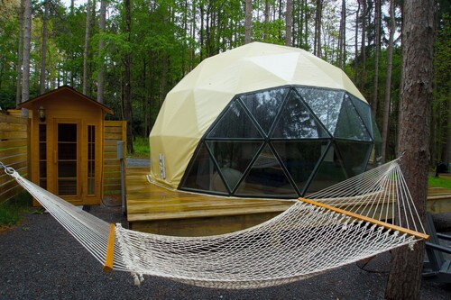 Beehive Domes at Bumblebee Campground
