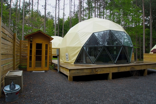 Beehive Domes at Bumblebee Campground