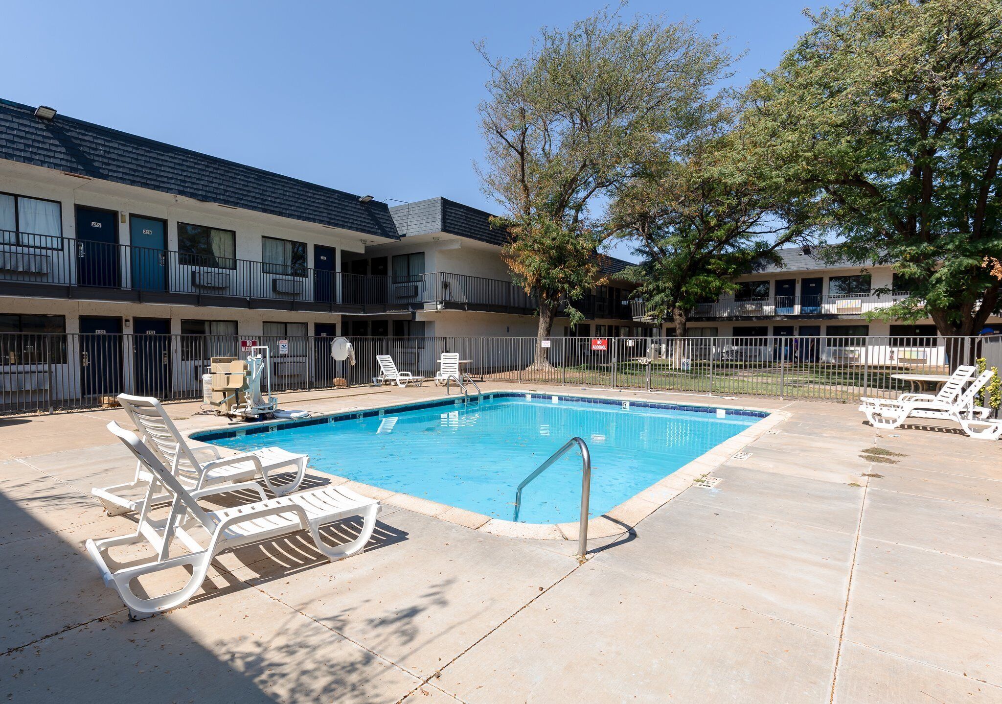 Seasonal outdoor pool