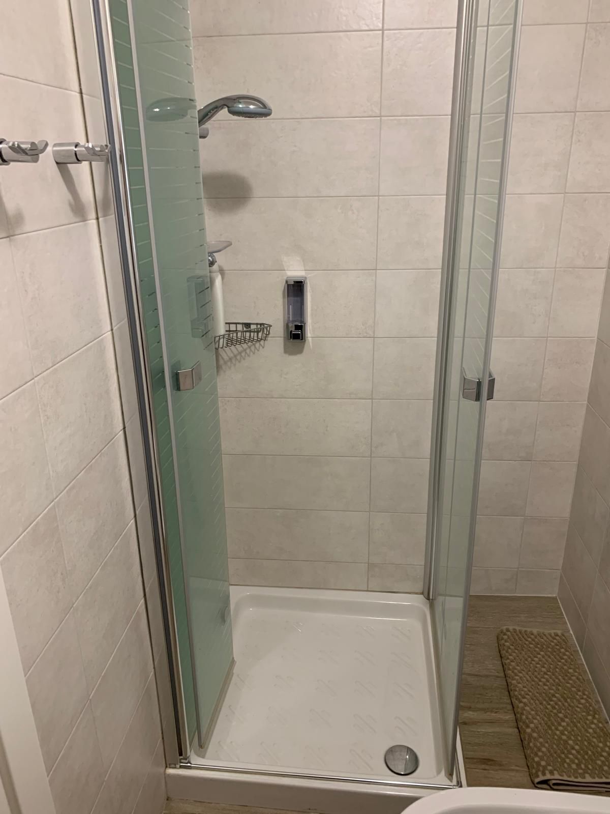 Dusche, Haartrockner, Bidet, Handtücher